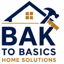 BAK to Basics Home Solutions hammer logo